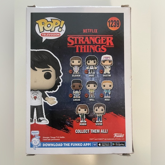 Funko POP! TV MIKE #1239 Stranger Things Season 4 Vinyl Figure - Picture 3 of 5